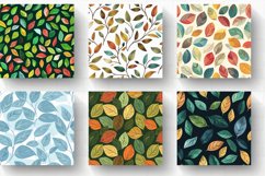 Milas Leaf Harmony Digital Paper Backgrounds Product Image 2