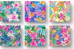 Summer Paradise Lilly Pulitzer Digital Paper Backgrounds Product Image 2
