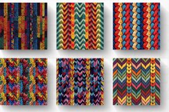 Colorful Knitted Digital Paper Backgrounds Product Image 2