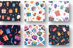 Birthday Party Decoration Gift Digital Paper Backgrounds Product Image 2