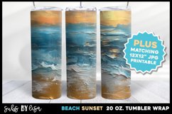 3D Summer Sublimation Tumbler Wraps Design 20 oz Product Image 4