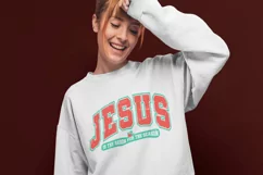 Jesus The Reason For The Season SVG, Faith Christmas Png Product Image 4