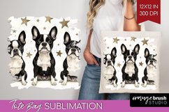 Cute Dogs Tote Bag - Puppy Tote Bag PNG Sublimation Product Image 1