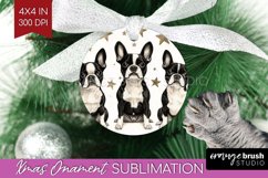 Cute Dogs Ornament PNG - Puppy PNG Sublimation Product Image 1