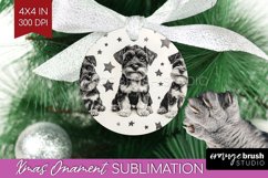 Cute Dogs Ornament PNG - Puppy PNG Sublimation Product Image 1