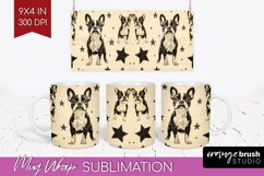Cute Dogs Mug Wrap - Puppy Mug PNG Sublimation Product Image 1