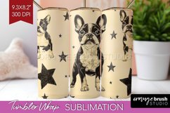 Cute Dogs Tumbler Wrap - Puppy Tumbler PNG Sublimation Product Image 1