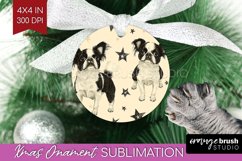 Cute Dogs Ornament PNG - Puppy PNG Sublimation Product Image 1