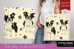 Cute Dogs Tote Bag - Puppy Tote Bag PNG Sublimation Product Image 1