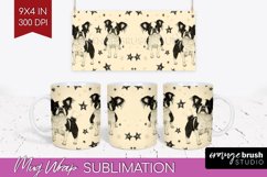 Cute Dogs Mug Wrap - Puppy Mug PNG Sublimation Product Image 1