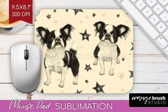 Cute Dogs Mouse Pad Sublimation - Puppy Mousepad PNG Product Image 1