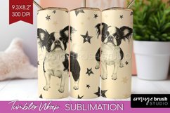 Cute Dogs Tumbler Wrap - Puppy Tumbler PNG Sublimation Product Image 1