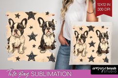 Cute Dogs Tote Bag - Puppy Tote Bag PNG Sublimation Product Image 1
