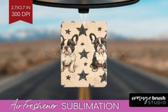 Cute Dogs Air Freshener PNG - Puppy PNG Sublimation Product Image 1