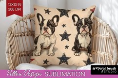 Cute Dogs Pillow Sublimation - Puppy Pillow Cover PNG Product Image 2