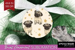 Cute Dogs Ornament PNG - Puppy PNG Sublimation Product Image 1