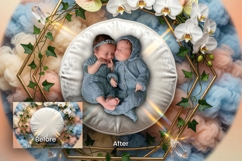 30 Dreamy Newborn Digital Backdrops Product Image 2