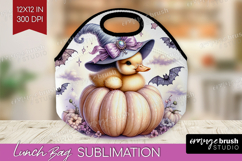 Duckling Halloween Lunch Bag Coquette Lunch Bug PNG Product Image 1