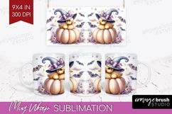 Duckling Halloween Mug Wrap Coquette Mug PNG Sublimation Product Image 1