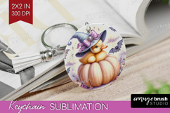 Duckling Halloween Keychain PNG Coquette Keychain Product Image 1