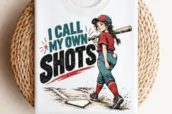 Swing Big Girls Softball PNG, Motivational Softball Player Q Product Image 2