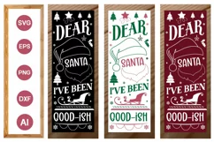 Walking In A Winter Wonderland Porch Sign SVG Product Image 2