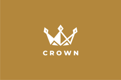 Crown Logo Design Vector Template Product Image 3