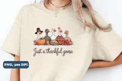 Girly Thanksgiving Turkey PNG sublimation design, PNG Product Image 3