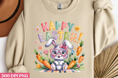 Happy Easter! PNG, Retro Easter Day Sublimation PNG Product Image 2