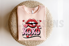 XOXO Sublimation PNG, Love XOXO Sublimation Design Product Image 2