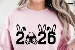 2026 Easter Easter Bunny SVG PNG | Kids Easter 2026 Shirt Product Image 2