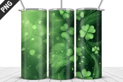 3D St Patrick&#039;s Day Tumbler Wrap| Sublimation Design Product Image 3
