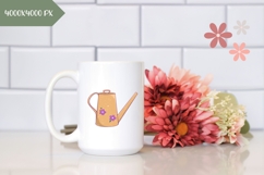 Hand Drawn Watering Can Illustration, Cartoon Watering Can Product Image 2