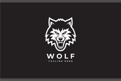 Wolf Head Logo Design Vector Illustration Product Image 2