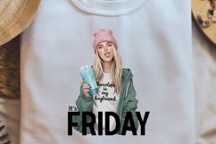 Funny Beautiful Girl Quotes Sublimation Design PNG Product Image 2