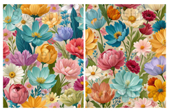 Shabby Chic, Flowers, Papers, Junk Journal Product Image 2