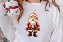 Christmas Origami Style Sublimation, Christmas PNG Product Image 2