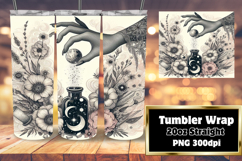 GRACEFUL 20oz Tumbler Design for Sublimation , Mystic Product Image 1