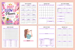 2027 Glow Up Planner | Self-Care, Beauty, Fitness, Health Product Image 2