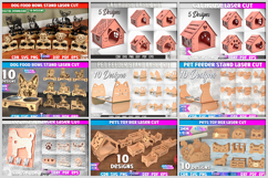 455 Pets Mega Bundle Laser Cut Files | Dog and Cat Lovers Product Image 3