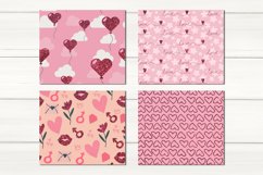 Valentine sublimation glitter Skinny tumbler design bundle Product Image 2