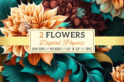 background with flowers, Floral Wonderland Pattern Product Image 2