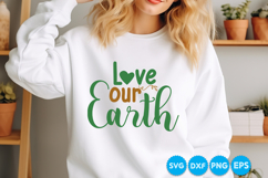 Earth day quotes SVG Design, Earth day SVG Design Product Image 1