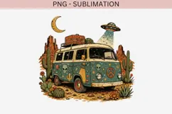 Roswell road trip png design for T-shirts Product Image 4
