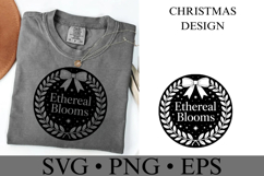 Ethereal Blooms Svg | Christmas svg | Shirt Svg Product Image 1
