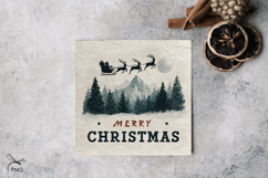 Christmas digital paper, background clipart Product Image 2