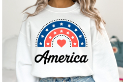 America Svg Design | Svg Cut Files | Shirt Svg Product Image 2