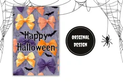 Halloween Bats Garden Flag, Happy Halloween Garden Flag PNG Product Image 2