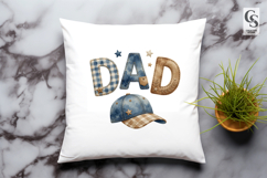 Dad Coffee Patriotic PNG Product Image 2