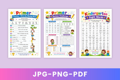Dolch Sight Words by Grade Product Image 2